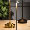 Slim Arrow LED Table Light-Gold