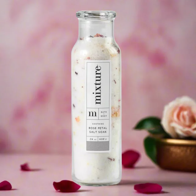 Rose Salt Soak