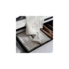 Pinstripe Single Kitchen Towel Charcoal