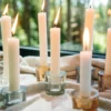 Prism Candle Holder Large - Gold