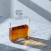 Cask Whisky Oblong Decanter 1L Clear