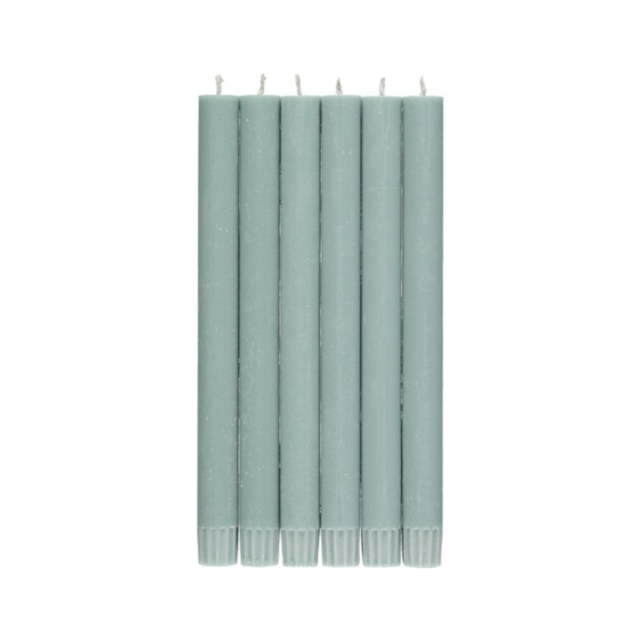 Solid Dinner Candle Stick Set of 6 - Opaline