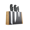 Bamboo Magnetic Knife Block