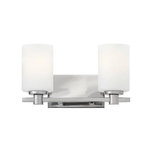 Karlie Two Light Vanity - Chrome <BR> Special Order