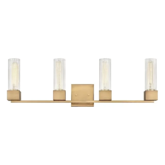 Xander Four Light Vanity - Heritage Brass <BR> Special Order
