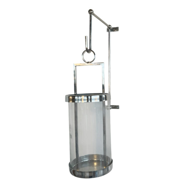Polished Nickel Candle Wall Sconce