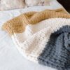 Chunky Knit Lap Blanket