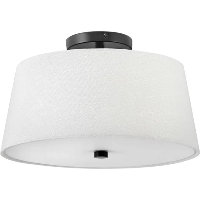Beale Medium Flush Mount - Black <BR> Special Order